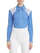 Chlo Lace Detail Western Shirt
