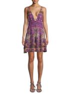 Free People Me To You Graphic A-line Dress