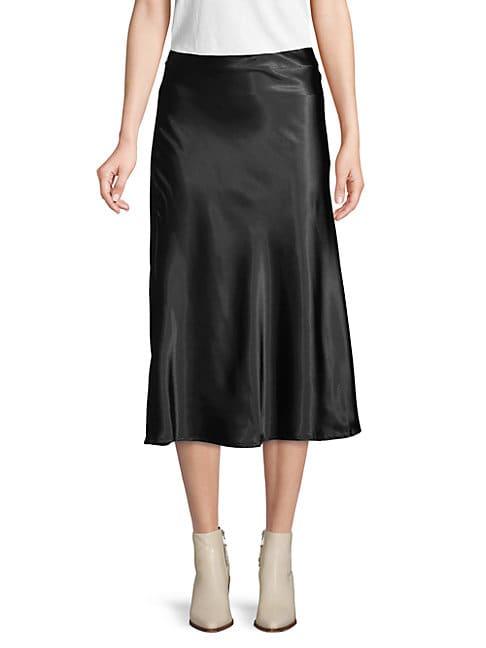 Lea & Viola Fluted Midi Skirt