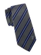 Versace Collection Dual Striped Silk Tie