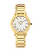 Fendi Women's Medium Classico Gold-tone Watch