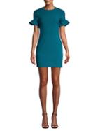 Koral Nico Short Bell-sleeve Mini Dress