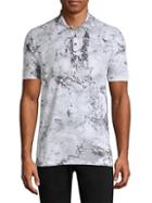 Hugo Snow Camo Cotton Polo