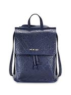 Love Moschino Embossed Drawstring Backpack