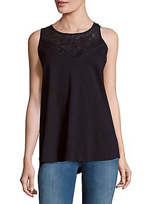 Chelsea & Theodore Night Life A-line Top