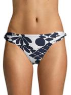 Trina Turk Blossom-print Bikini Bottom