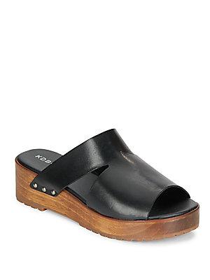 Kelsi Dagger Brooklyn Dafne Leather Flatform Sandals