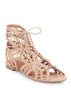 Joie Renee Caged Leather Gladiator Sandals