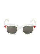 Saint Laurent 48mm Heart Square Sunglasses