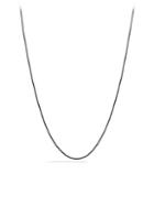 David Yurman Chain Collection Sterling Silver Baby Box Chain Necklace