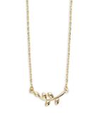 Saks Fifth Avenue 14k Yellow Gold Branch Pendant Necklace