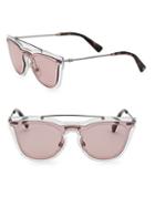 Valentino 37mm Clubmaster Sunglasses
