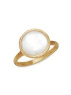 Marco Bicego Jaipur 18k Yellow Gold & Mother-of-pearl Ring