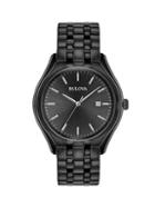 Bulova Dress Collection Classic Black Stainless Steel Watch