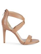 Kenneth Cole Brooke Criss-cross Leather D'orsay High-heel Sandals
