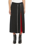Givenchy Crepe Envers Satin Midi Skirt