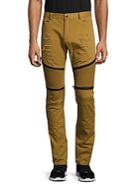 Dnm Collection Distressed Moto Skinny Jeans