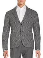 Giorgio Armani Woven Virgin Wool Blend Jacket