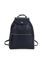 Longchamp Le Foulonne Leather Backpack