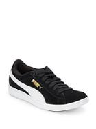 Puma Vikky Suede Lace-up Sneakers