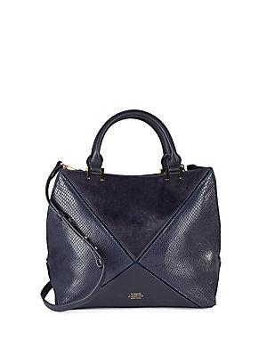 Vince Camuto Cow Hair & Leather Satchel