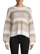 Clich Striped Dropped-shoulder Sweater