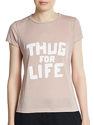 La't By L'agence S/s Thug For Life T