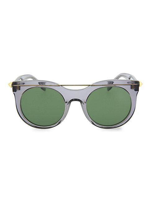 Alexander Mcqueen 52mm Core Cat Eye Sunglasses