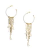 Jardin Tasseled Chandelier Earrings