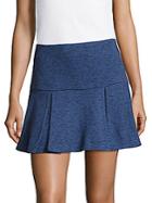 Derek Lam 10 Crosby Flared Cotton Mini Skirt