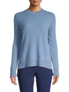 Saks Fifth Avenue High Low Cashmere Sweater