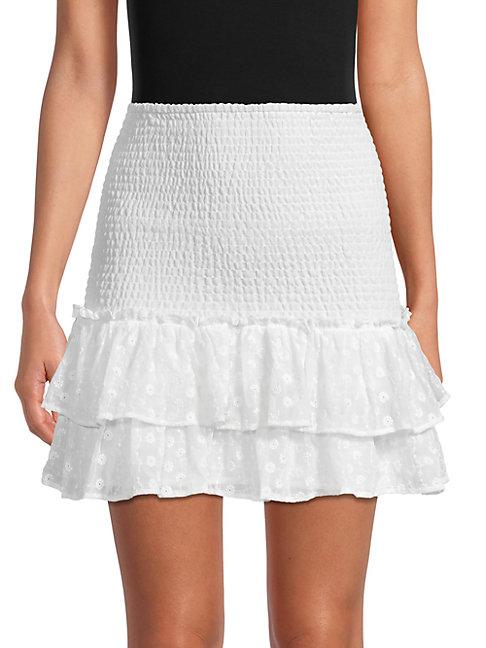 Bb Dakota Ruffle Mini Skirt