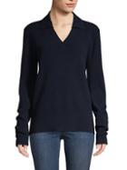 Valentino Long-sleeve Wool & Cashmere-blend Sweater