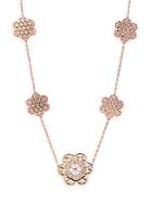 Swarovski Crystals Seed Of Love Flower Necklace