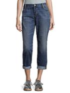 Burberry Relaxed-fit Cropped Jeans