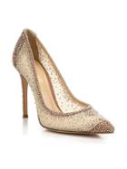 Gianvito Rossi Crystal-embellished Pumps