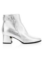 Nicholas Kirkwood Miri Faux Pearl Metallic Leather Ankle Boots