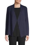 Eileen Fisher Shaped Open Front Cardigan