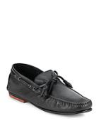 Bacco Bucci Arena Tie Leather Loafers