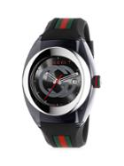 Gucci Sync Stainless Steel Rubber-strap Watch