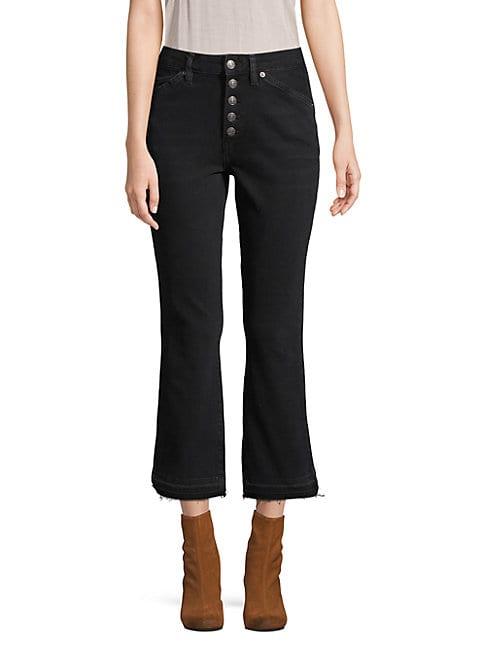 Free People Classic Cropped Bootcut Jeans