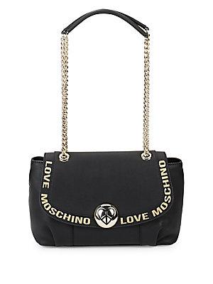 Love Moschino Textured Shoulder Bag