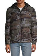 Belstaff Camouflage Quilted Down Jacket