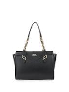 Versace Collection Top Zip Leather Tote