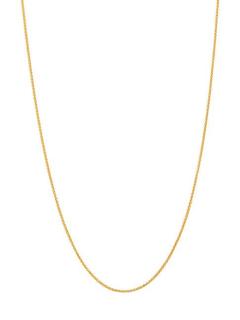 Saks Fifth Avenue 14k Yellow Gold Wheat Chain Necklace