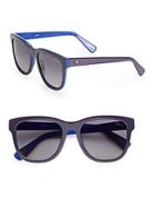 Lanvin 54mm Two-tone Wayfarer Sunglasses