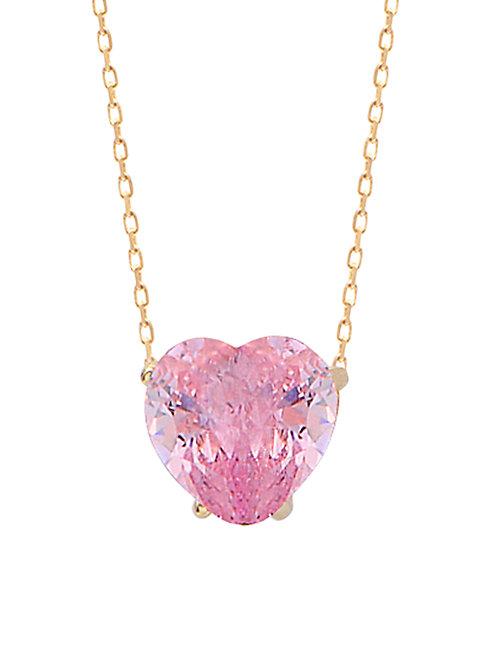 Gabi Rielle Love & Protection 14k Gold Vermeil & Crystal Pendant Necklace