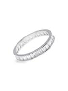 Sterling Forever Sterling Silver & Cubic Zirconia Stackable Ring