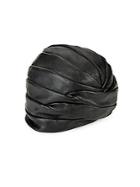 Saint Laurent Wrapped Leather Turban