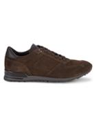 Canali Lace-up Suede Sneakers